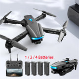Drone X Pro 2023 4K HD Dual Camera Selfie WIFI FPV Foldable RC Quadcopter