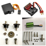 KingVal Motor Gear/Differential/Drive Shaft For JJRC Q117-A/ B/ C/ D PRO RC Car