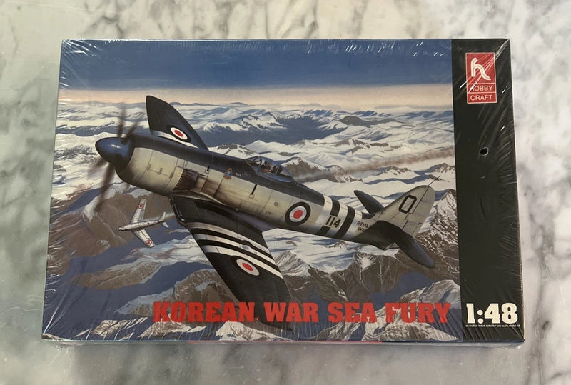 Korean War Sea Fury Hobby Craft Model Airplane Kit HC1531 New Sealed