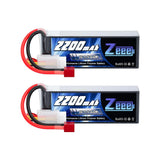Zeee 3S LiPo Battery 2200mAh 11.1V 35C Soft Case Battery with T Connector for...