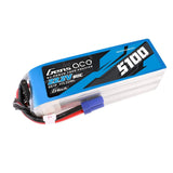 Gens Ace 5100mah 6S 80C 22.2V G-Tech Lipo Battery Pack With EC5 Plug Battery