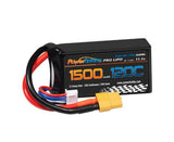 Powerhobby 3S 11.1V 1500mah 120C Lipo Battery w XT60 Plug #PHB3S1500120XT60