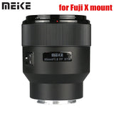 Meike 85mm F1.8 Full Frame Auto Focus Lens for Fujifilm Fuji X mount X-T5 X-T4