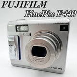 Fujifilm FinePix F440 Compact Digital Camera Tested 4MP Silver