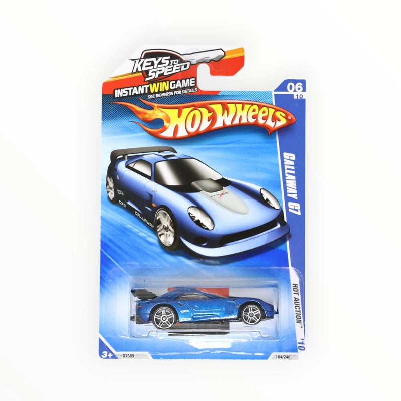 Hot Wheels Callaway C7 164/240 - Blue - 2010 Mainline A