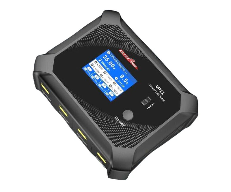 Ultra Power UP11 AC 240W / DC 600W 4-Port Multi-Chemistry AC/DC Charger Battery