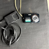 Fujifilm Finepix J38 12.2MP Digital Camera Black Working READ DESCRIPTION