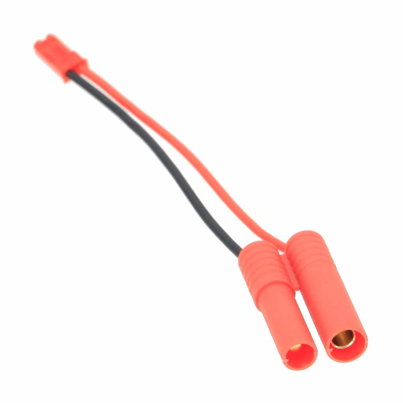HXT 4mm Male-/Female+ to JST Female Adapter 20AWG 10CM cable For Battery Toy FPV
