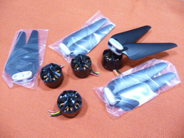4PCS New T-Motor Drone QuadCopter 1450kv Brushless Motor 2208 CW With Propeller