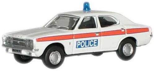 Oxford Diecast 76COR3004 OO Gauge Ford Cortina MKIII Devon & Cornwall Police