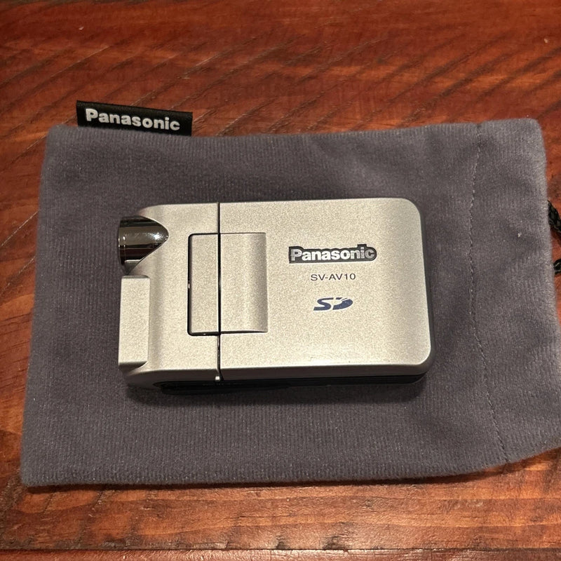 Panasonic SV-AV10 Mini Digital Video Camera Tested Working - No Charger