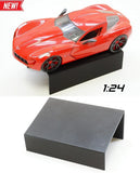 1/24 Scale Model Car Dispay Stand (1:24 Scale) Slanted 5.5" x 3.7" for Shelf