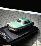 GFCC 1:64 Green 1956 Continental Mark II Classic Model Diecast Metal Car