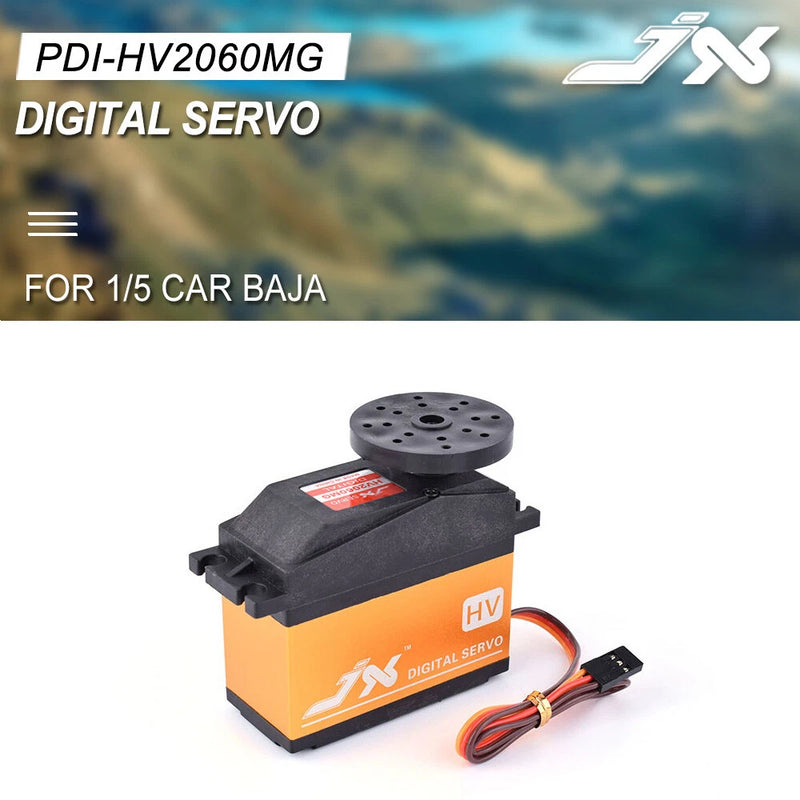 JX HV2060MG 60KG Digital Servo Metal Gear High Torque High Speed For 1/5 RC Car