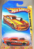 2010 Hot Wheels #38 New Models 38/44 CUSTOM '10 CAMARO SS Orange Variant w/Pr5Sp