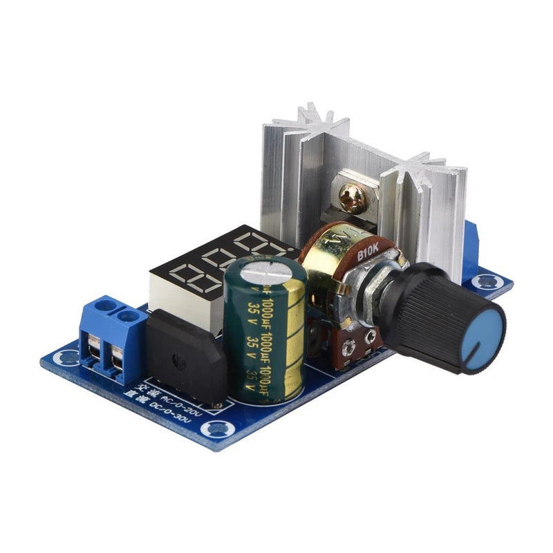 ? LM317 Adjust Voltage Regulator Power Supply Board Digital Voltage DisplaY