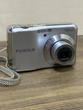 Fujifilm FinePix AV110 12MP Digital Camera Silver 3x Optical Zoom Compact | HD