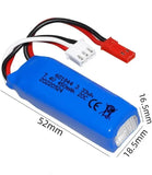 7.4V 450mAh 20C Lipo Battery JST plug for wltoys RC car K969 K989 K999 P929 P939