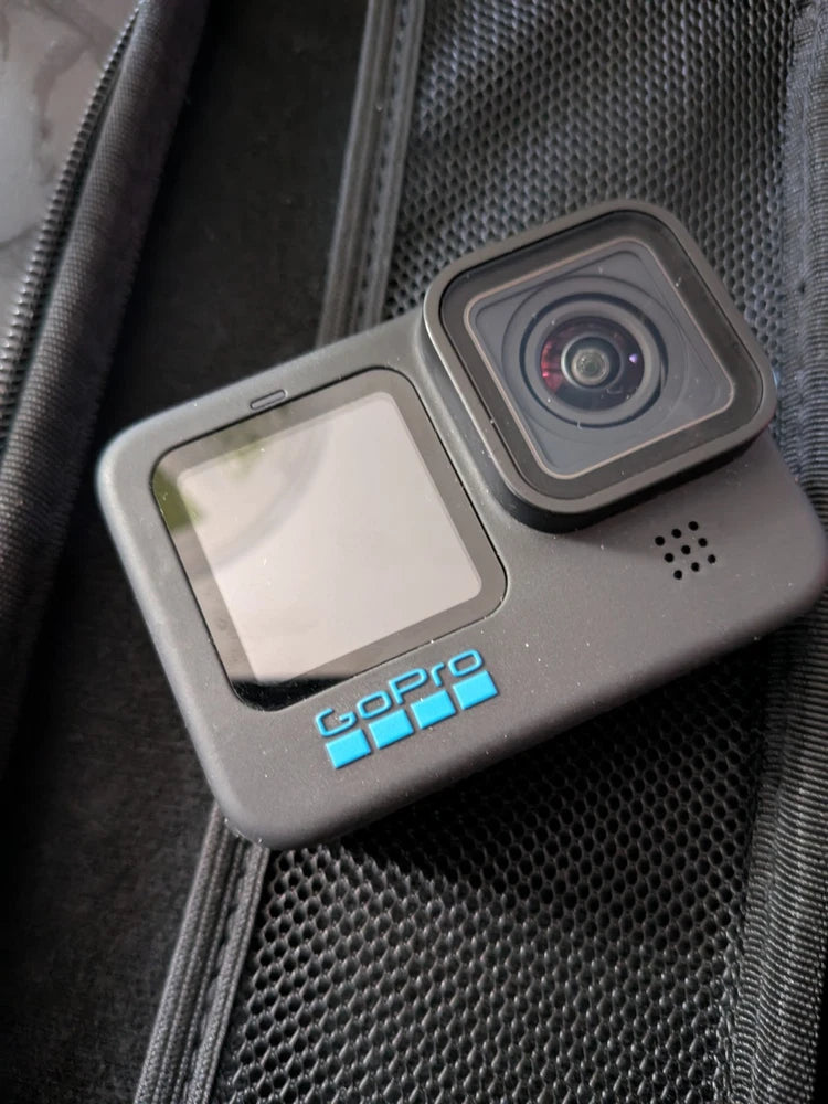 GoPro HERO11 Black action camera with front screen and side lens