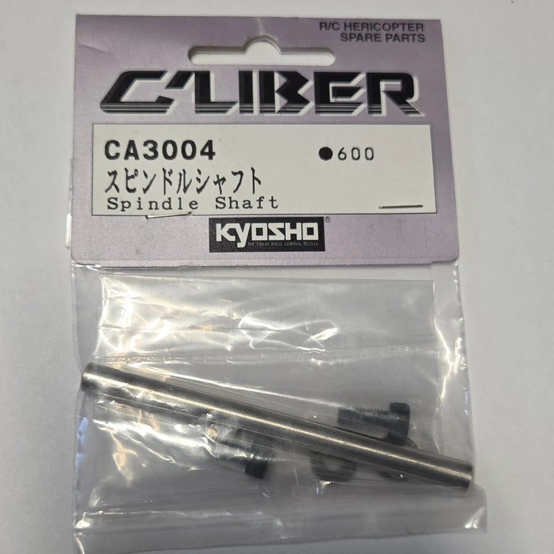 Kyosho Caliber CA3004 Silver Spindle Shaft Spare Part for RC Helicopter