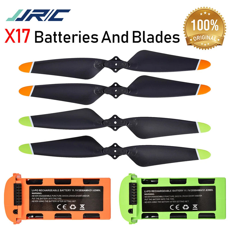 JJRC X17 Drone Propellers Drone Batteries X17-04 RC Drone Qaudcopter Spare Parts