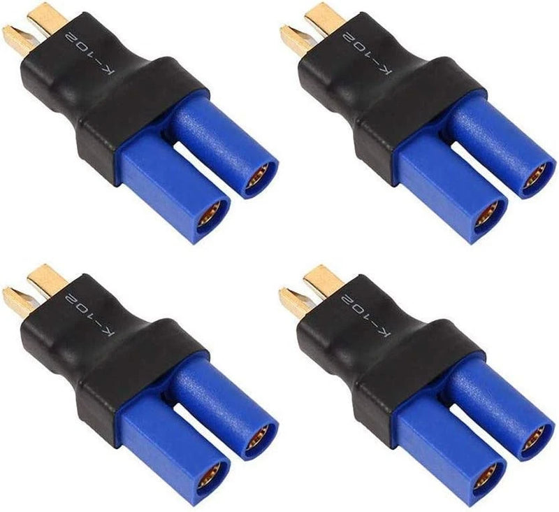 Youme T Male to EC5 Female Plugs Conversion Adapter for RC LiPo Battery FPV DIY Battery