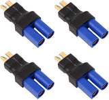 Youme T Male to EC5 Female Plugs Conversion Adapter for RC LiPo Battery FPV DIY Battery