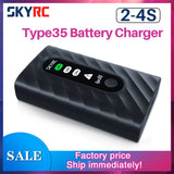 SKYRC Type35 35W battery charger, black 2-4S with front button display