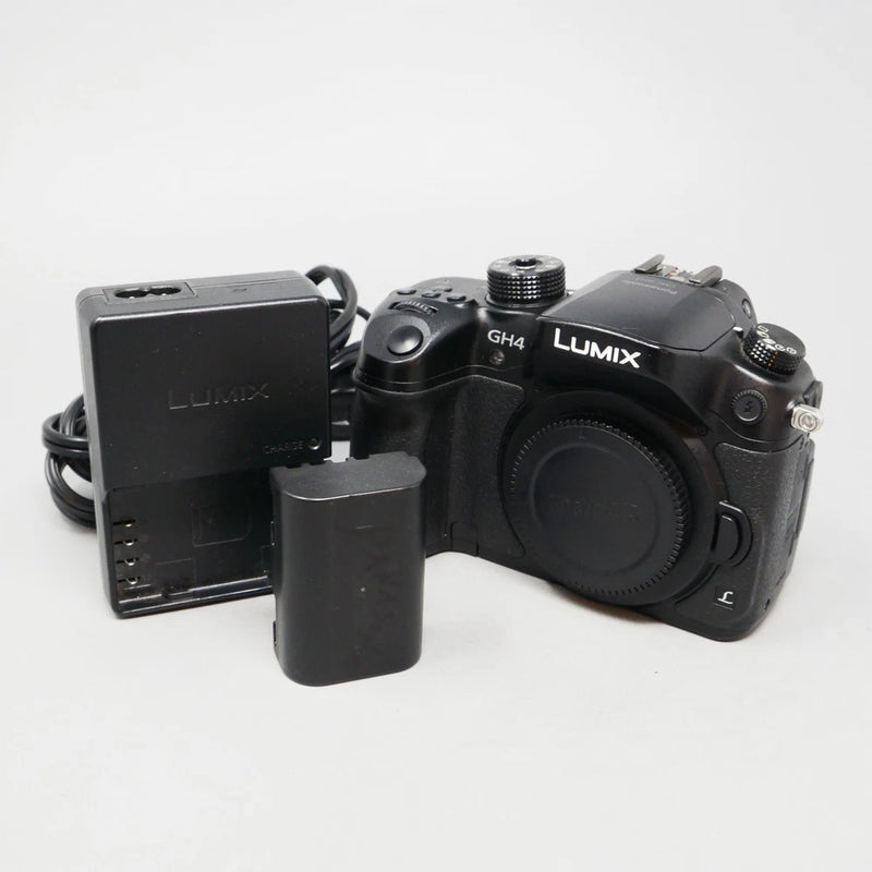 Panasonic Lumix GH4 16MP Professional 4K Mirrorless Camera Body Only 19K Clicks