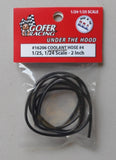 COOLANT HOSE #4 1:24 1:25 GOFER RACING CAR MODEL ACCESSORY 16206 2 INCH