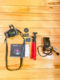 Panasonic Lumix G7 Camera in Silver w/ 14-42 mm Lens & Accessories