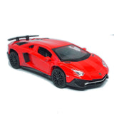 1:32 Lamborghini Aventador LP750-4 SV Super Car Model Diecast Toy Vehicle Red Battery