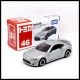 TOMICA 46 TOYOTA 86 TOMY 1/60 DIECAST CAR 2012 JUNE NEW MODEL  Silver (A)