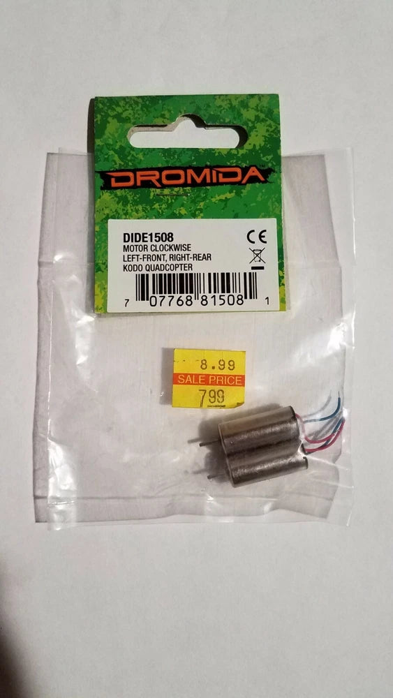 DROMIDA motor assembly in sealed bag, clockwise left-front/right-rear for quadcopter