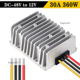 DC 48V to DC 12V 30A 360W Voltage Converter Golf Cart Power Regulator Waterproof