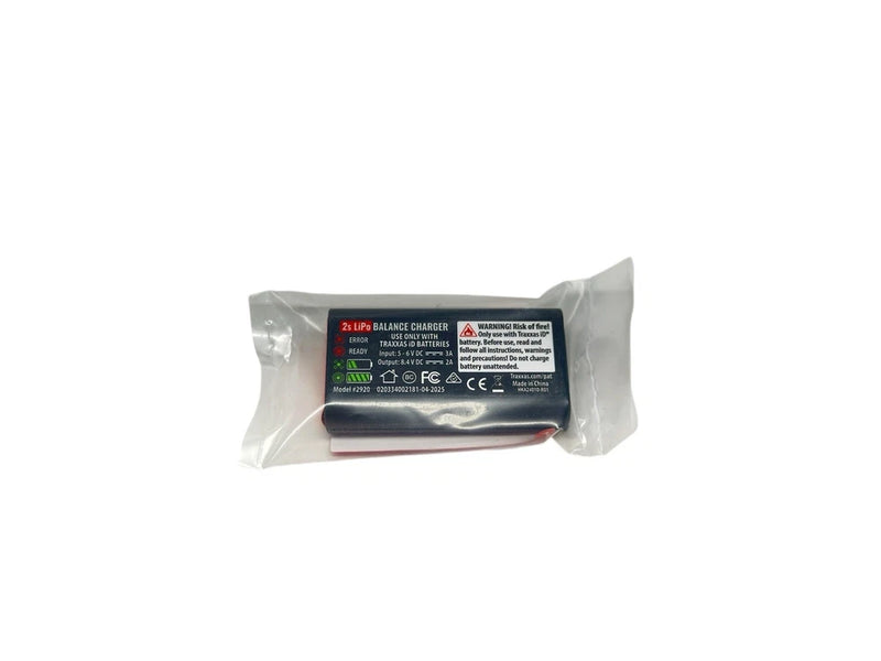 New Traxxas TRA2920 USB-C 2S Lipo Charger W iD Connector Rc Part #17392 Battery