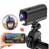 5K Action Camera WiFi Sport DV Riding Bicycle Drive Recorder With Led Light EIS