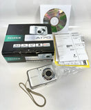 Fujifilm A170 Digital Camera 10.2MP FinePix A Series Silver Box Paperwork CD