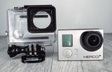 GoPro Hero 3 Plus Silver Action Camera & Case & Mount & Battery Ships FREE!