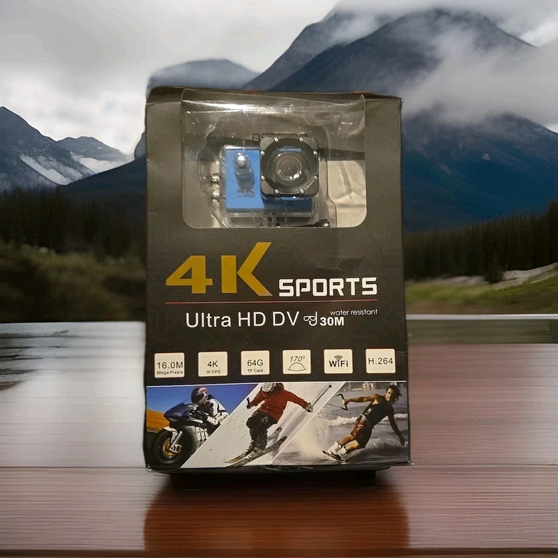4K Sports DV Waterproof Action Camera WiFi Bike Surfing Skiing Recording 1080P