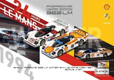 1/64 PORSCHE 962 LM SHELL COMBO WINNER LE MANS 1994 NO.35 AND NO.36 YCOMBO64004