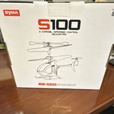 Syma S100 3 Channel Infrared Control Micro Electric Helicopter Toy