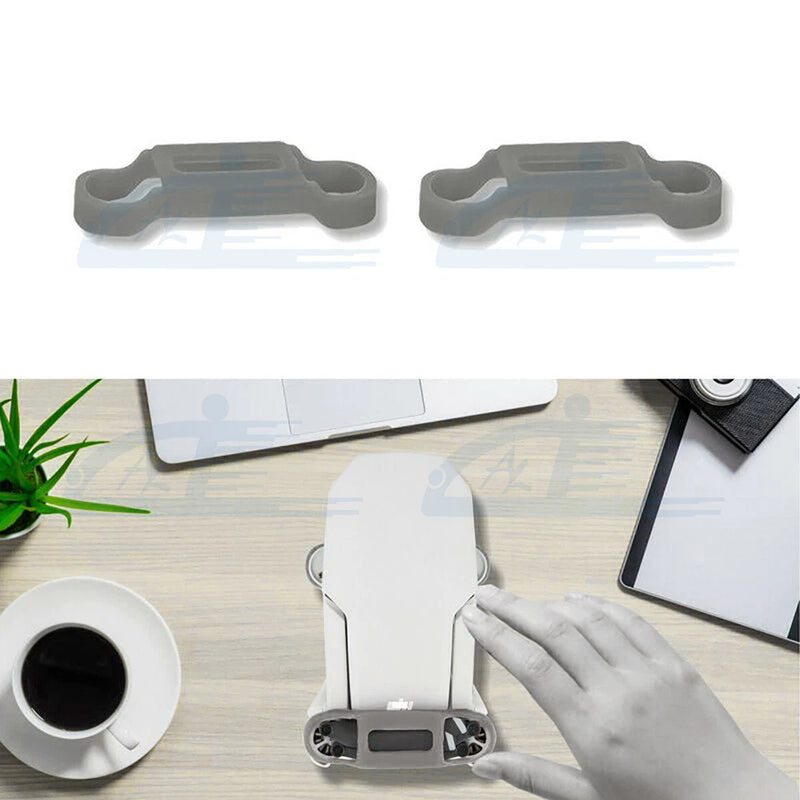 2 Gray Propeller Blade Holder Stabilizer For DJI Mavic Mini Drone Airscrew Fixer