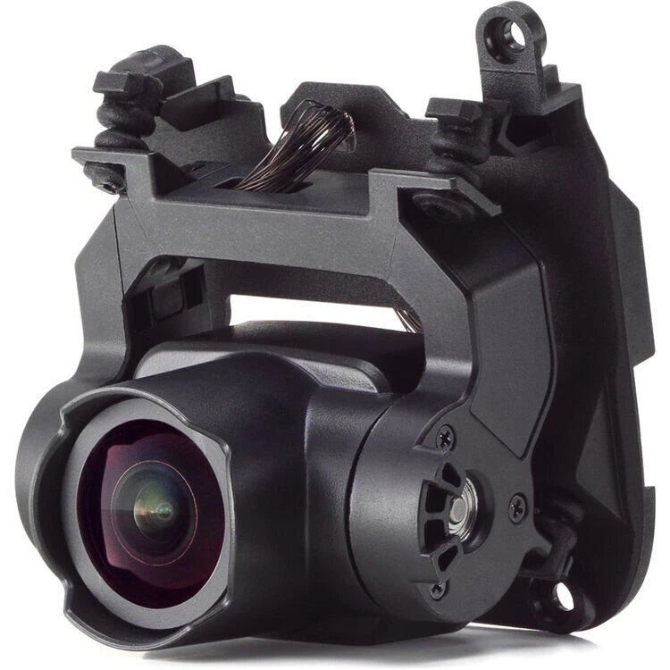 DJI FPV gimbal camera unit with lens, matte black housing and mounting bracket