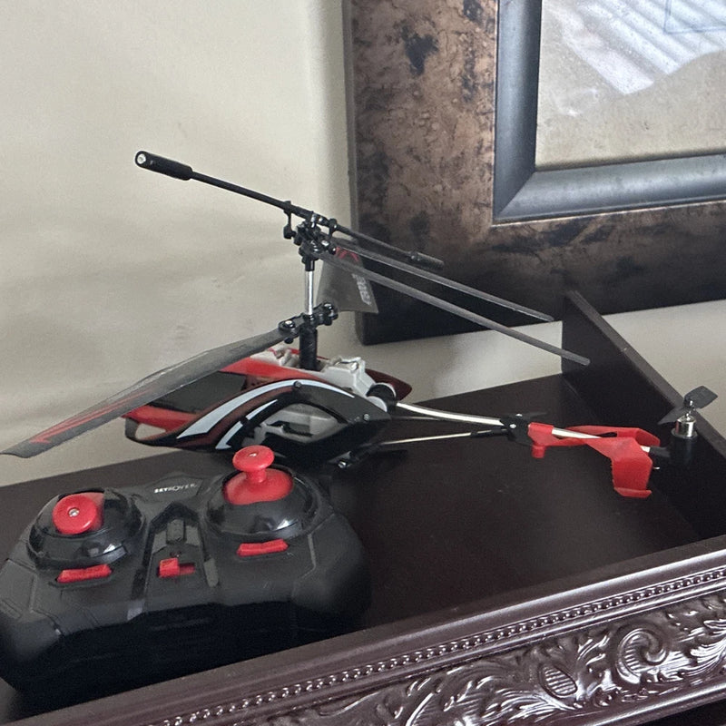 Syma S107G IR 3-Channel RC Helicopter RTR w/ Remote Red/Black Airwolf