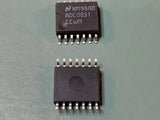 (50) NEW NSC ADC0831CCWM 8 Bit Analog to Digital Converter 1 Input 1 SAR 14-SOIC
