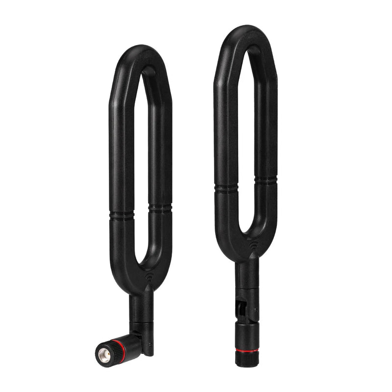 2pcs 2.4GHz 5.8GHz Dual Band WiFi Antenna RP-SMA Male for Trail Rear View Camera