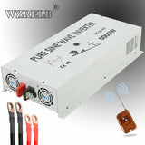 5000W Pure Sine Wave Power Inverter DC12V to AC110V/120V Solar Inverter rv new Converter