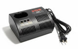 Ryobi 14.4V ChargePlus+ battery charger with vented casing and power plug, corded