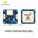 MatekSys M9N-5883 GNSS GPS Compass for UAV FPV Drone Quadcopter Module